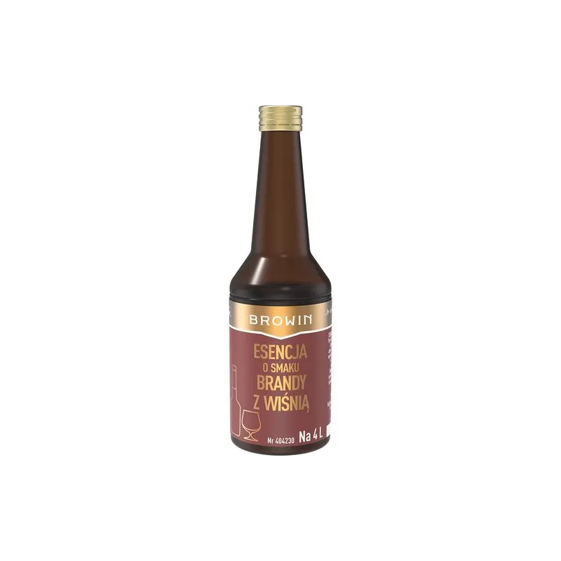 Esencja o smaku brandy z wiśnią - 40ml BROWIN (404230)